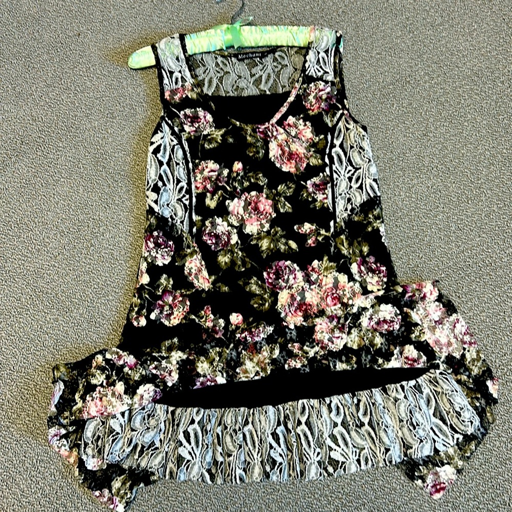 Sassy lace mini dress or tunic